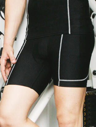 Performance Wear - Mens Cropped Bike Shorts