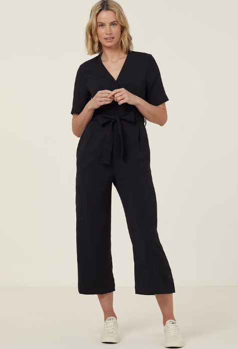 Womans Short Sleeved Jump Suit