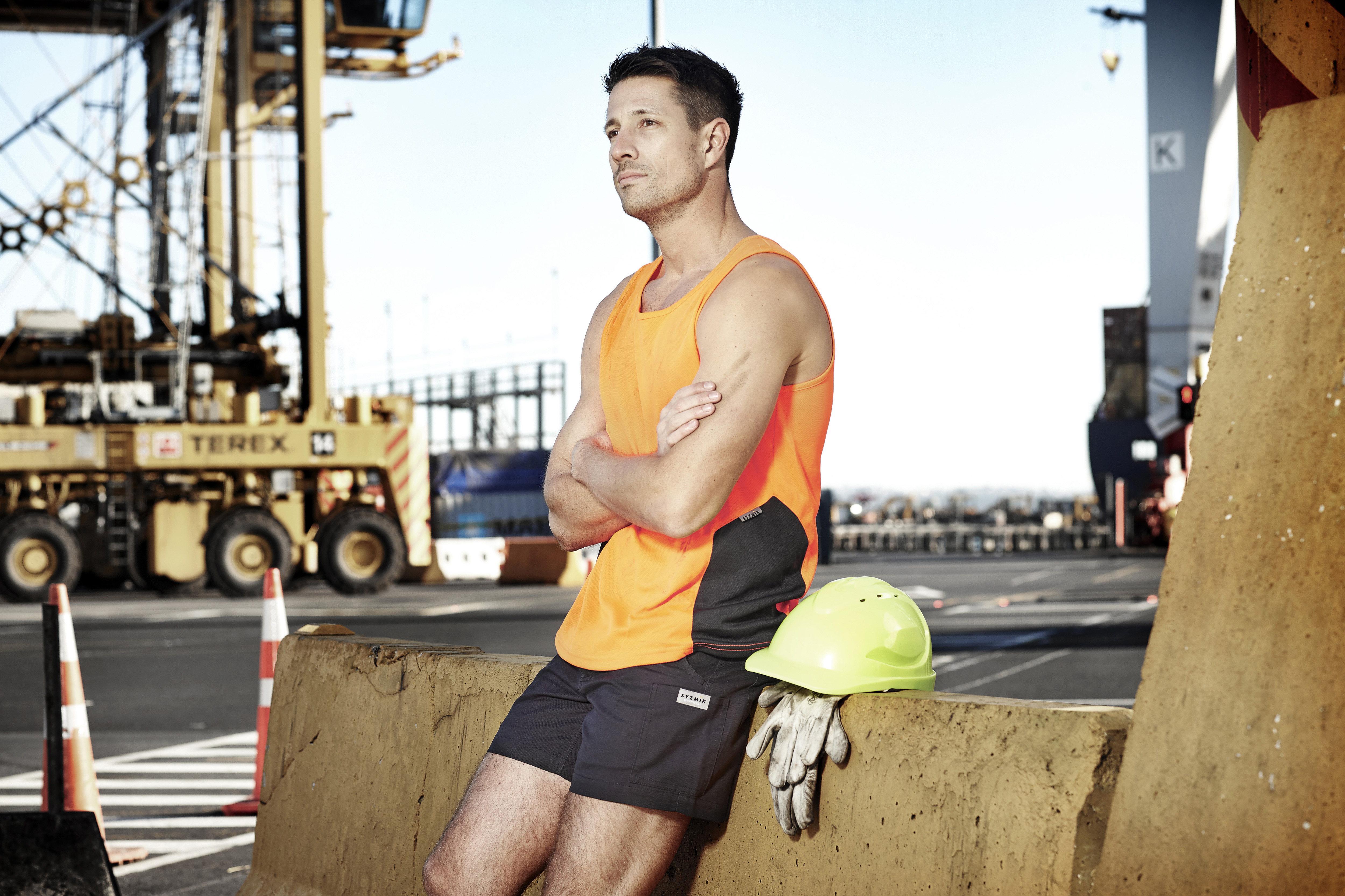Syzmik Unisex Hi Vis Squad Singlets