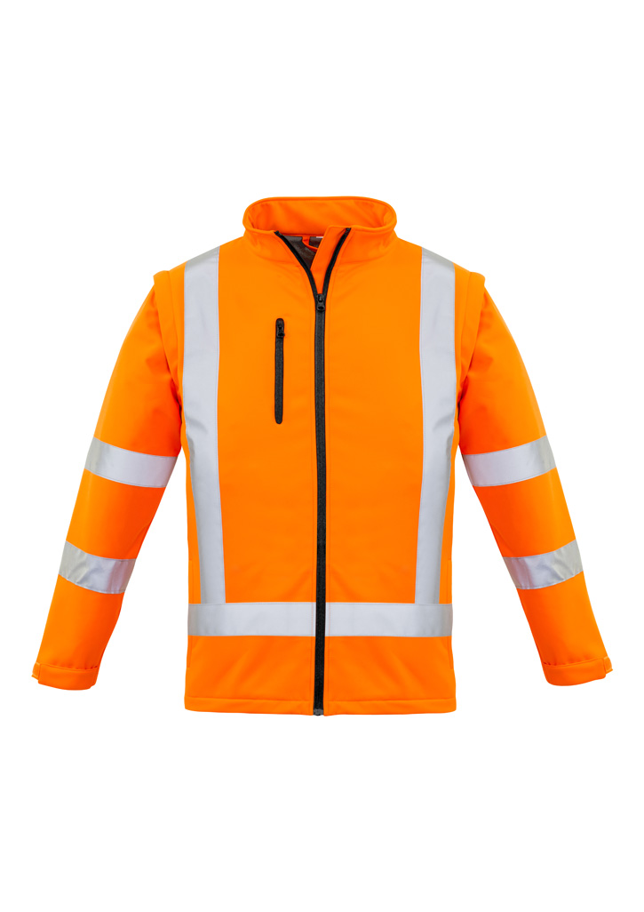 Womens Hi Vis NSW Rail X Back 2 In 1 Softshell Jacket