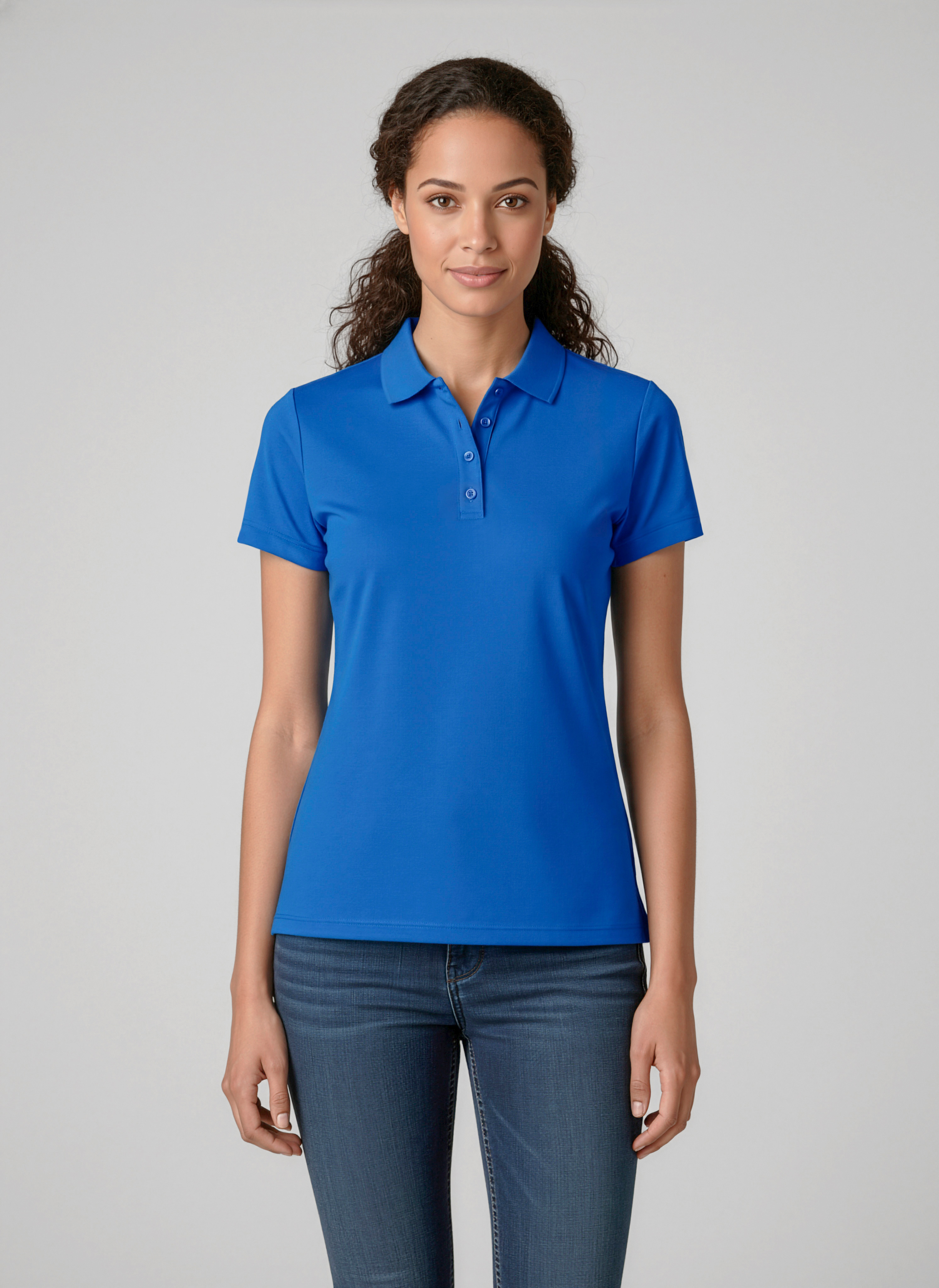 Womens Action Short Sleeve Polo