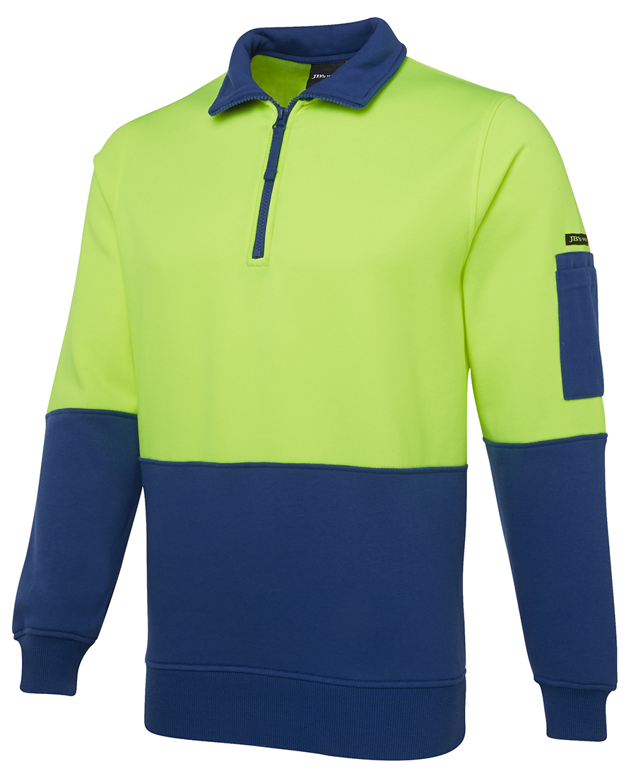 JBs HV 1/2 Zip Fleecy
