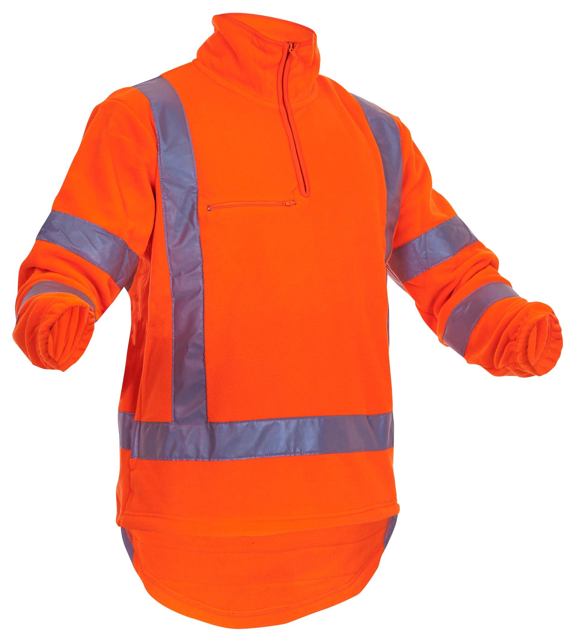 Hi-Vis TTMC Polar Fleece 1/2 Zip Tunic - 9XL/13XL