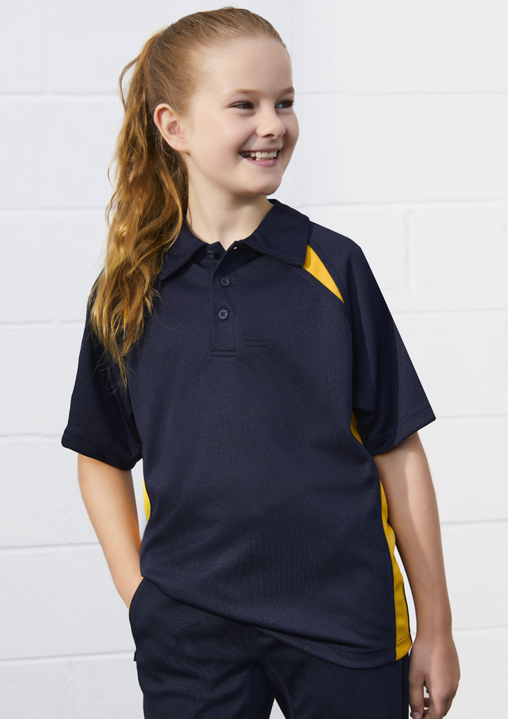 Biz Collection Kids Splice Polo