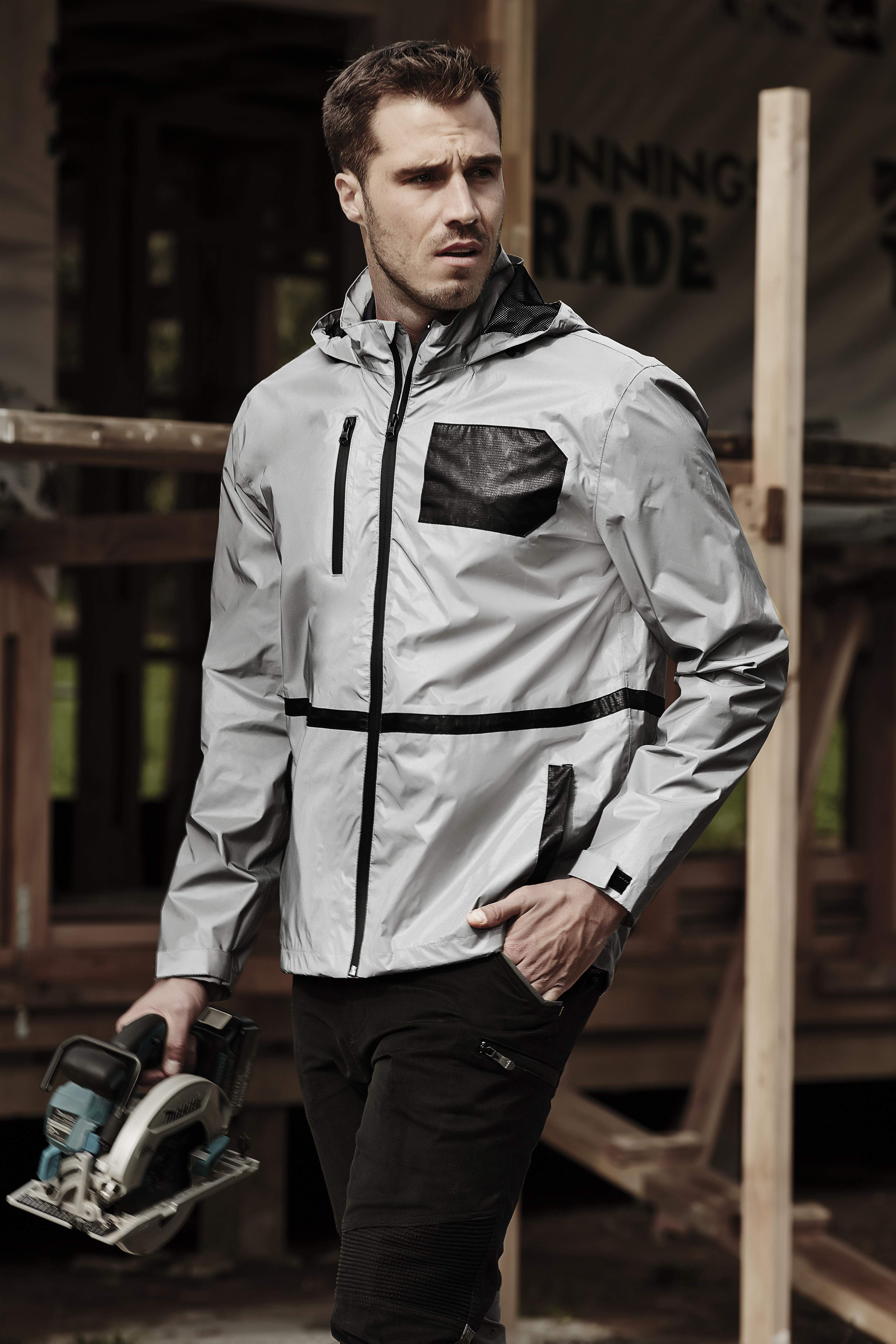 Syzmik Unisex Streetworx Reflective Waterproof Jacket