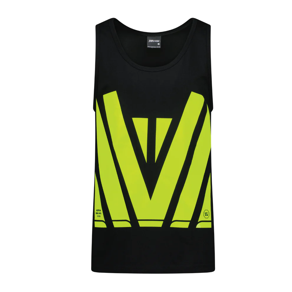 Merch Dept Hi Vis Singlet - 6/7XL
