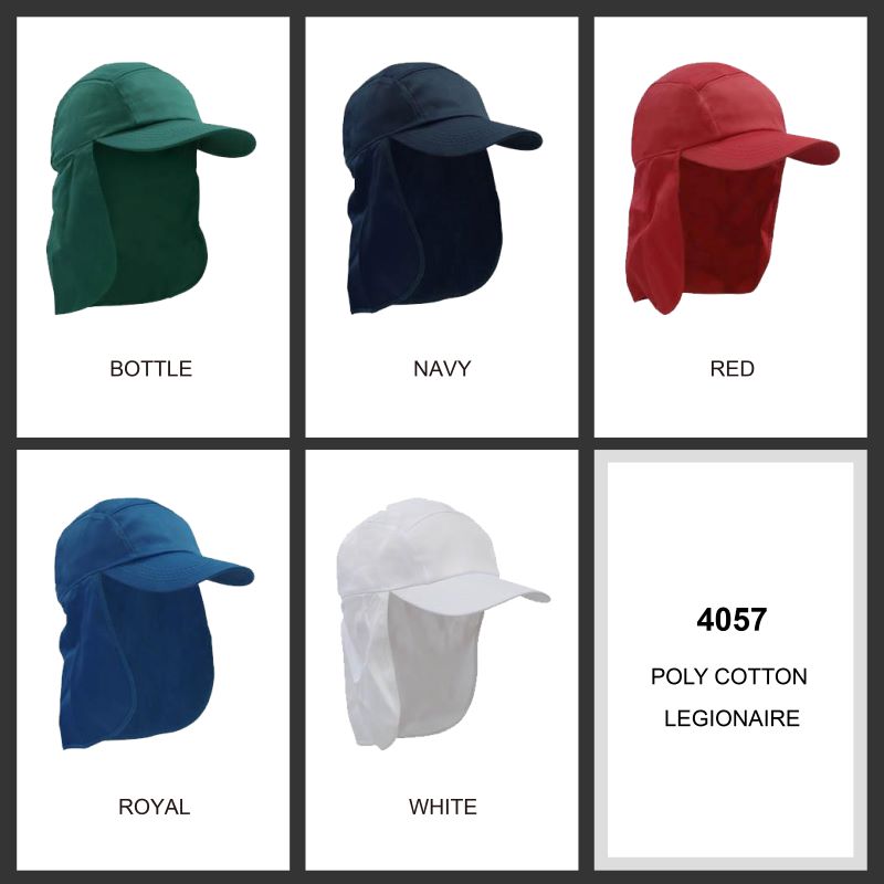 Headwear Poly/Cotton Legionnaire