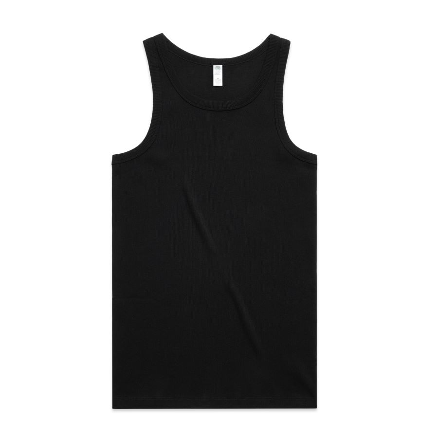 Mens Organic Rib Singlet