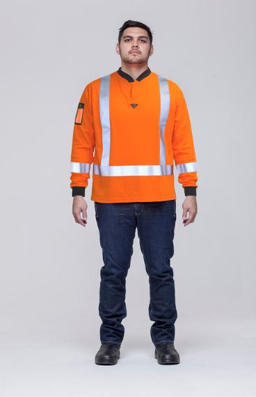 Hi Vis Long Sleeve Rugger Shirt