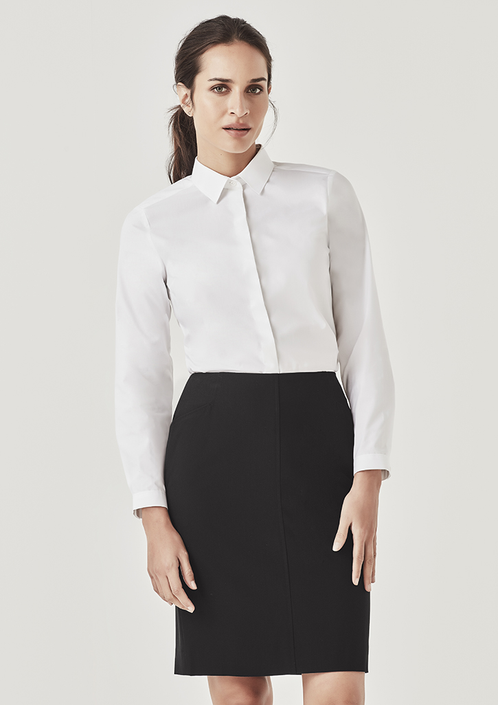 Biz Corporates Womens Charlie L/S Shirts