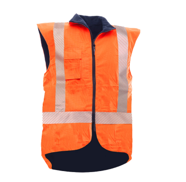 TTMC Flame Retardant Anti Static Reversible Vest Day/Night