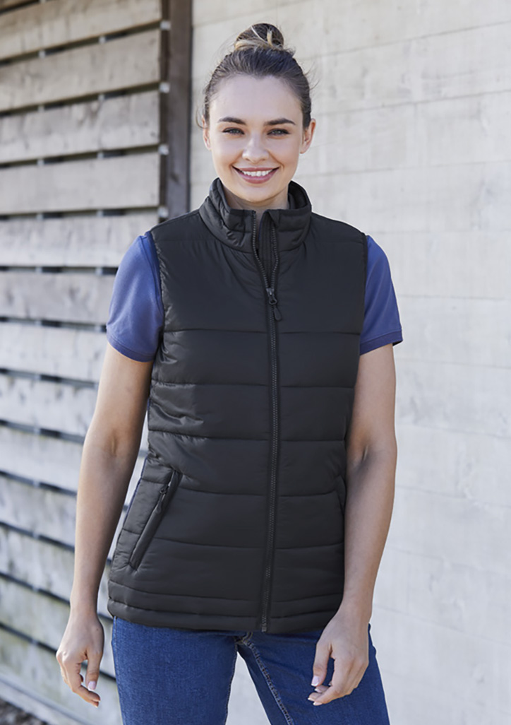 Biz Collection Alpine Ladies Puffer Vest