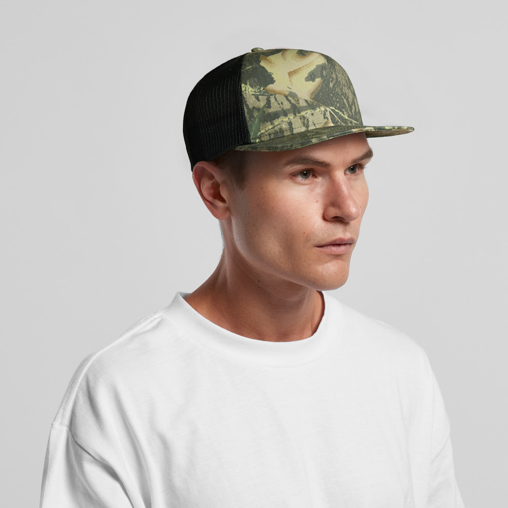 AS Colour Stock Contrast Camo Trucker