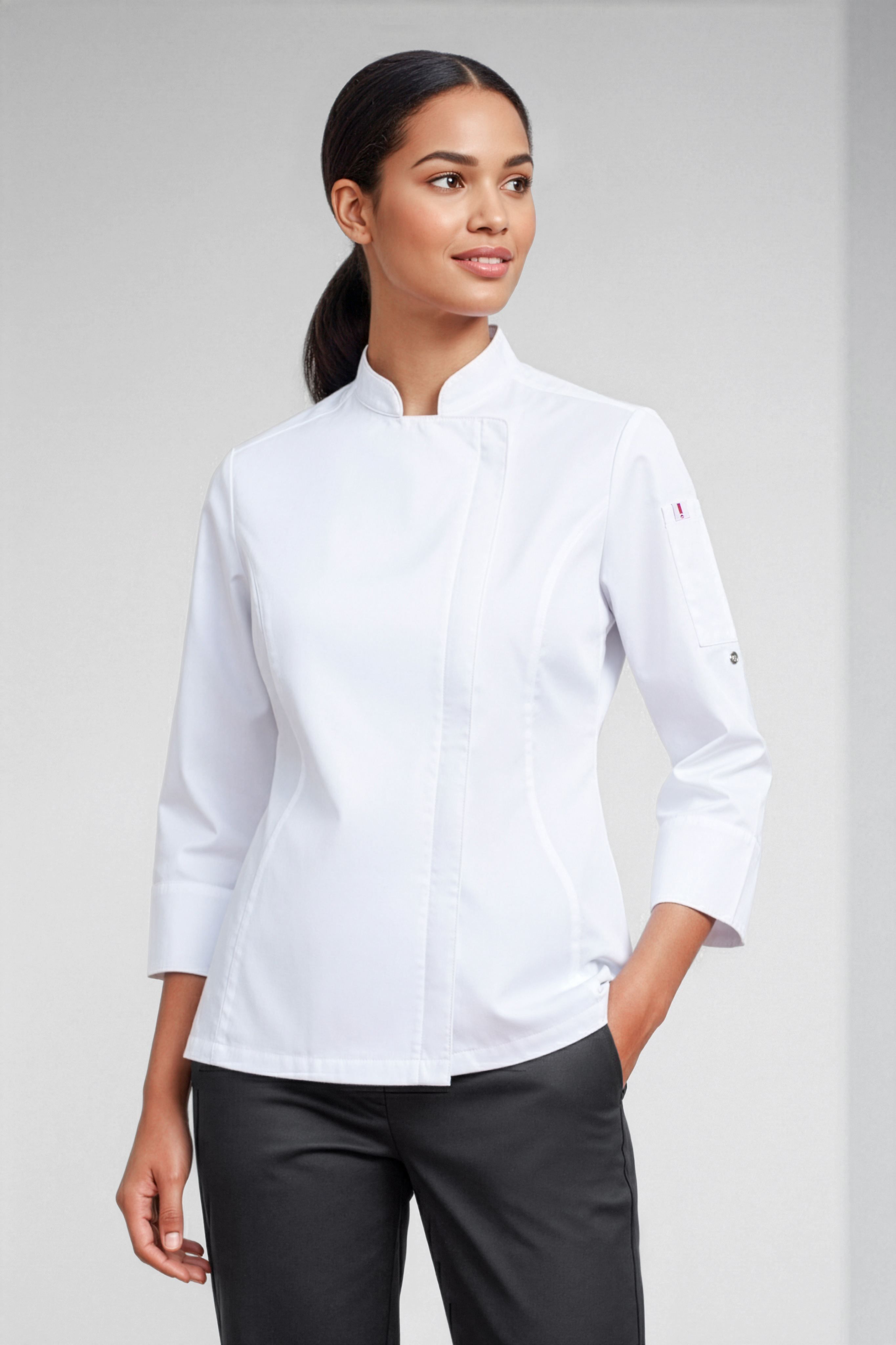 Womens Alfresco Long Sleeve Chef Jacket