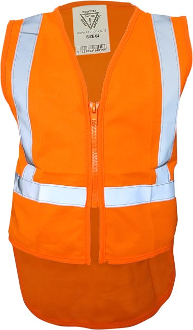 Zipped Children's Hi VIs Vest
