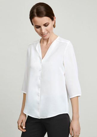 Biz Collection Lily Ladies Longline Blouse