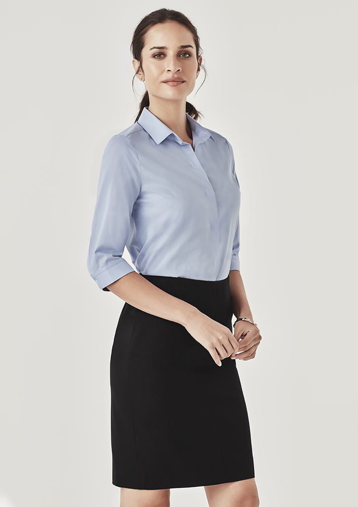 Biz Corporates Womens Charlie 3/4 Shirts