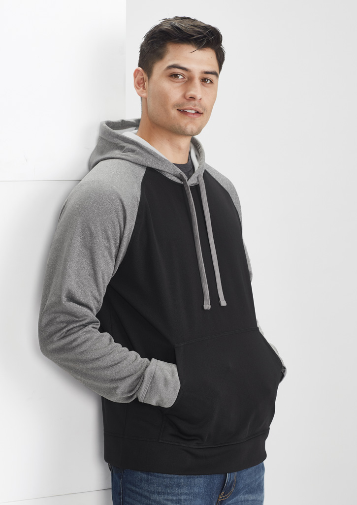 Biz Collection Mens Hype Two Tone Hoodie
