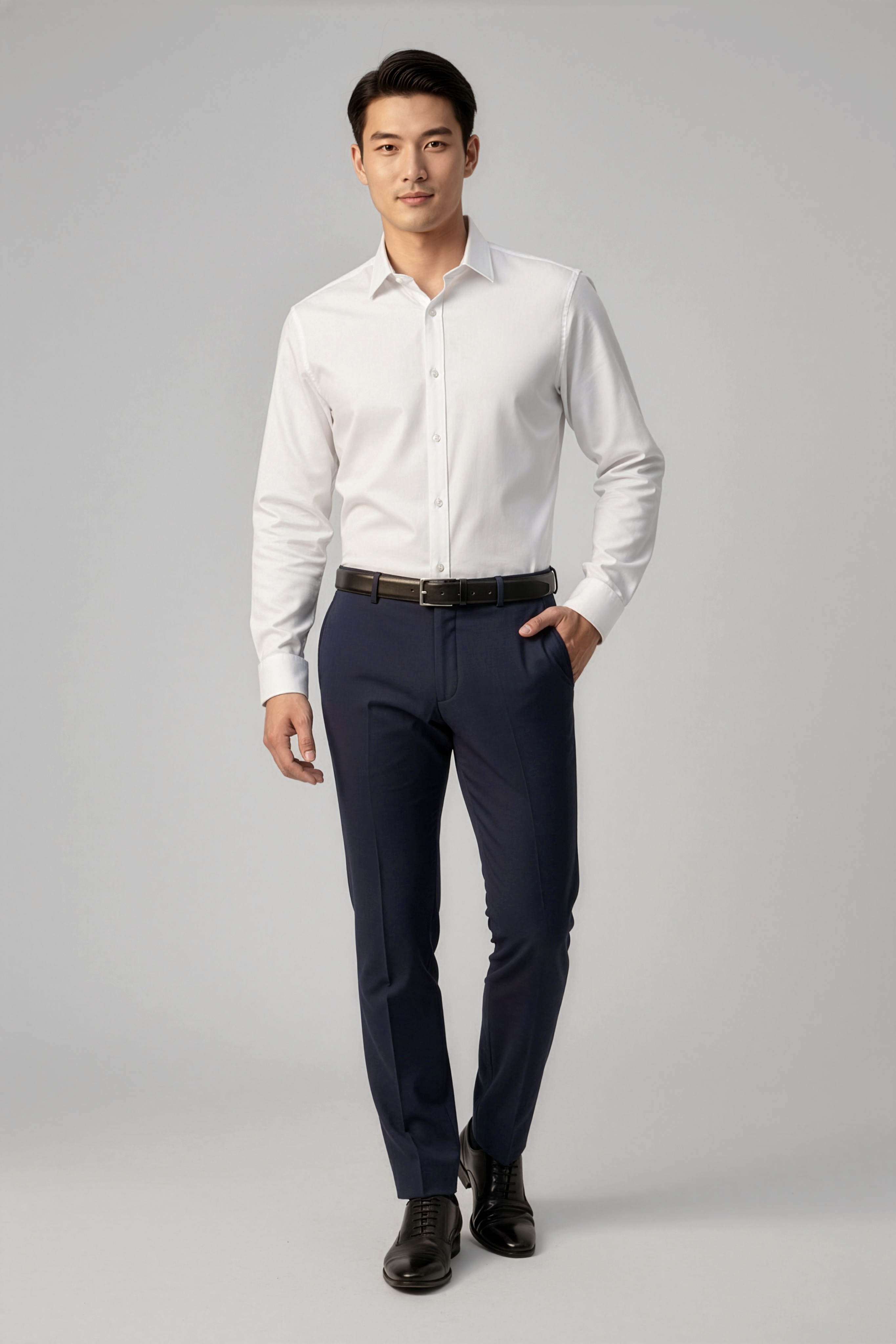 Biz Collection Mens Classic Slim Pant