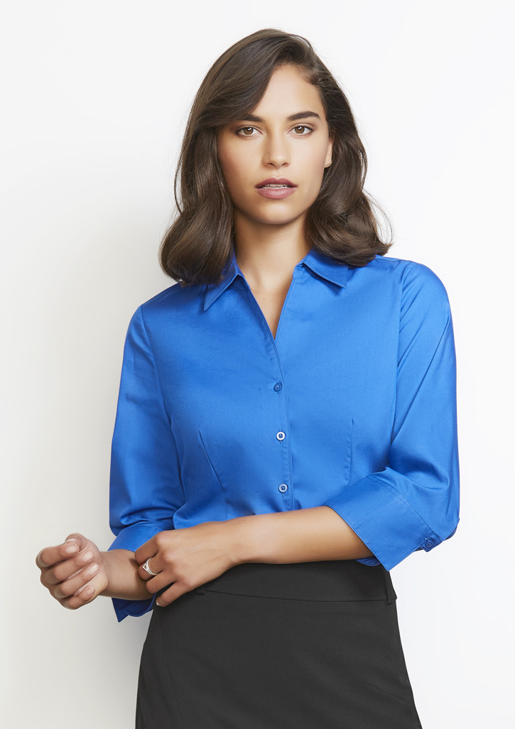 Biz Collection Ladies Monaco 3/4 Sleeve Shirts