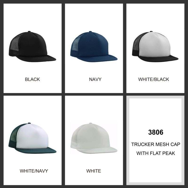 Headwear 5PNL American Twill Flat Peak/Mesh Back Cap