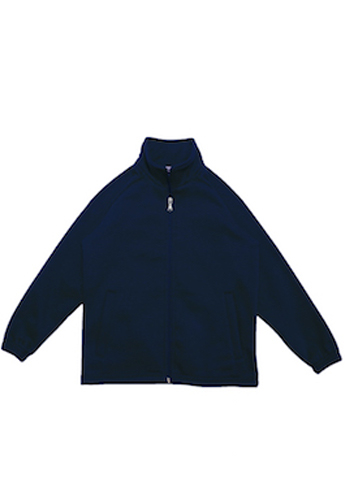Unisex Adults Polycotton Fleece Zip through Jacket