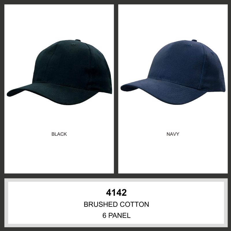 Headwear 6PNL Brushed Cotton Twill Cap