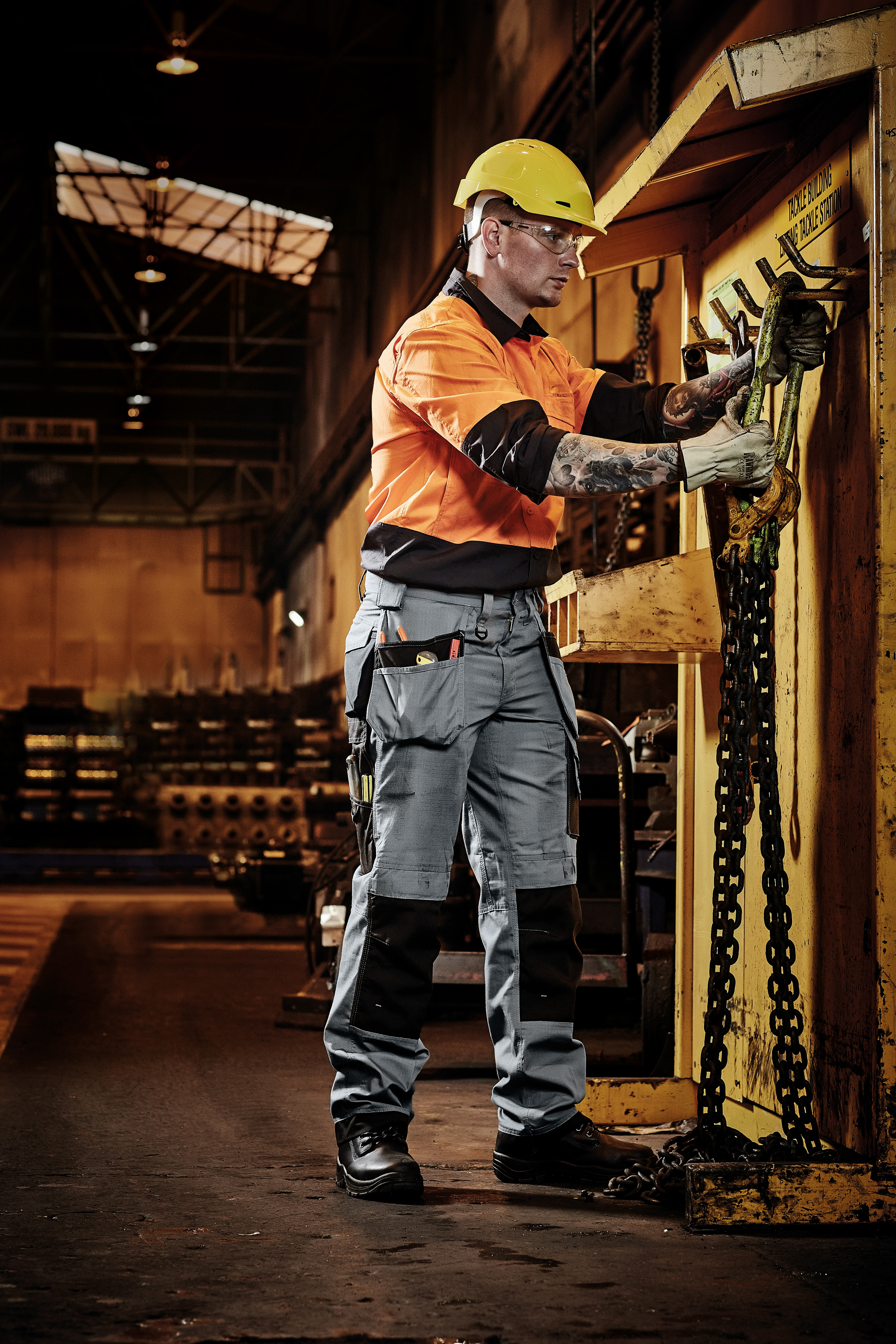 Syzmik Mens Ultralite Multi-Pocket Pant