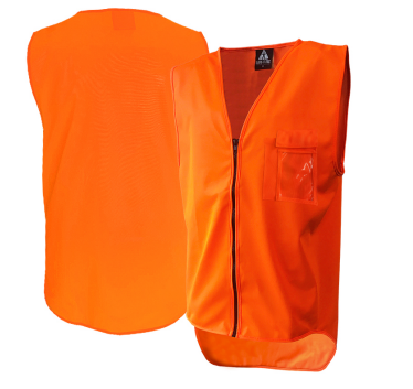 Zipped Hi Vis Vest