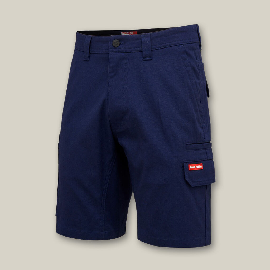 Stretch Canvas Mid Length Cargo Short