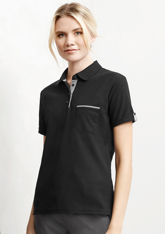 Biz Collection Ladies Edge Polo