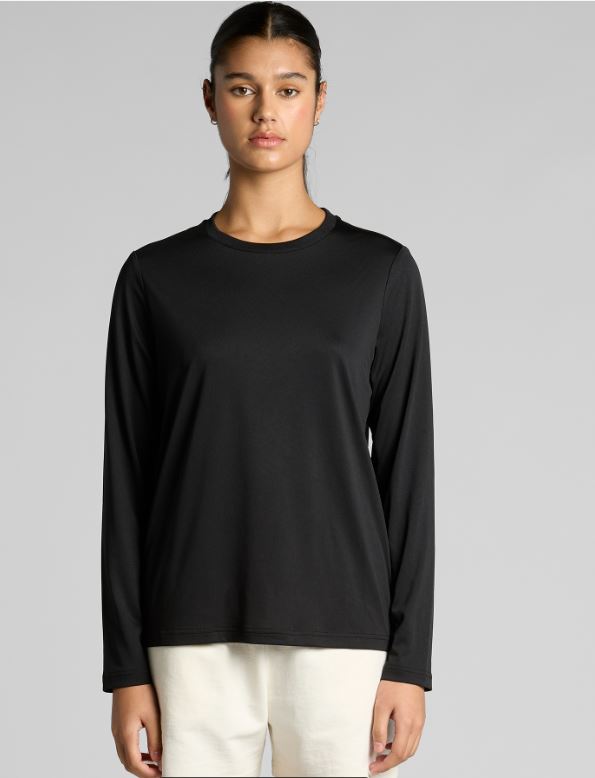 Womens Maple Active L/S Tee