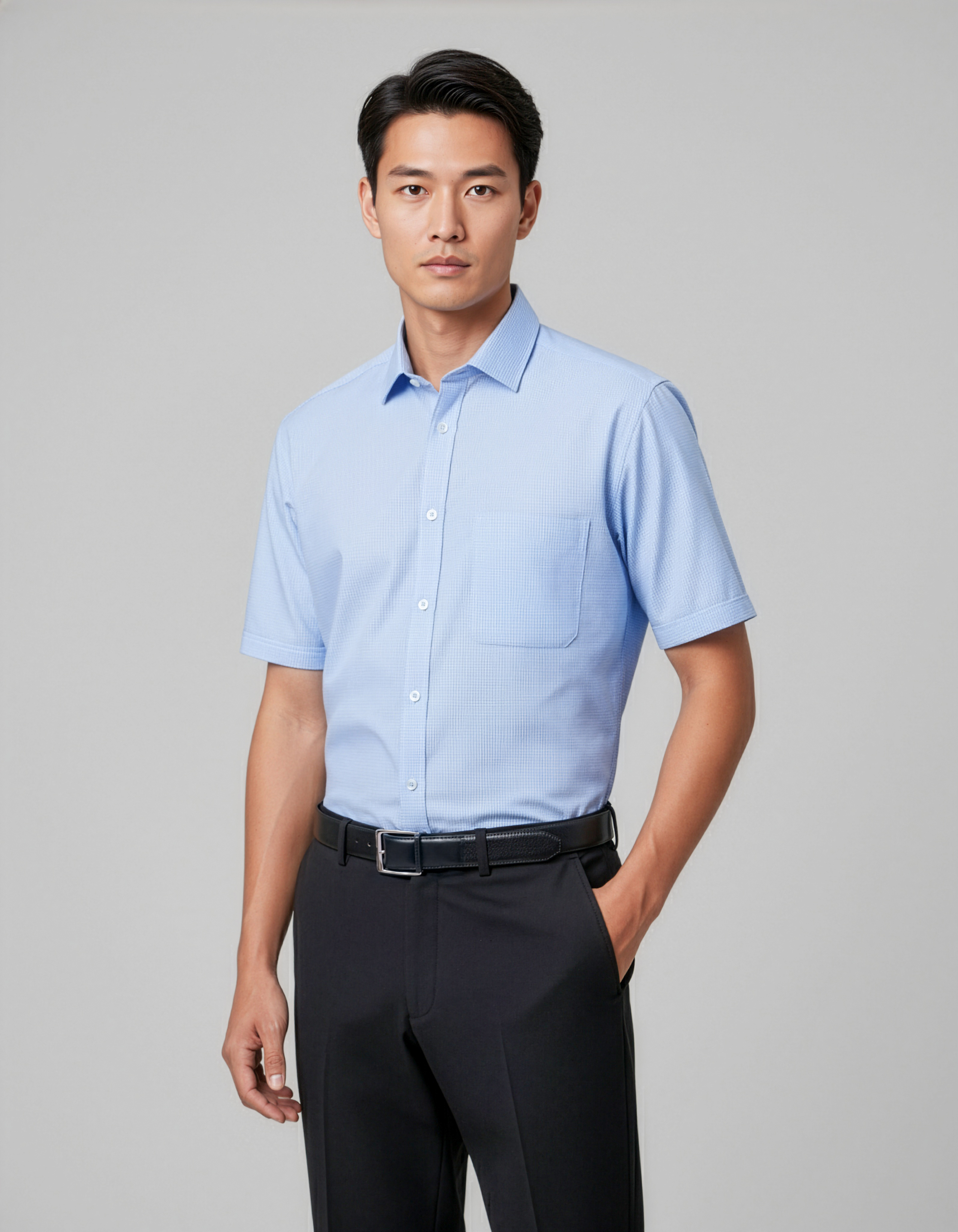 Biz Collection Mens Euro Short Sleeve Shirts