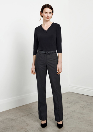 Biz Collection Ladies Classic Flat Front Pant