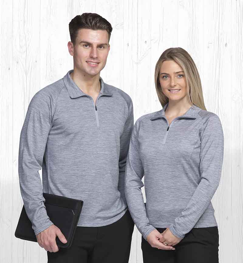 BMV Merino Zip Pullover - Mens