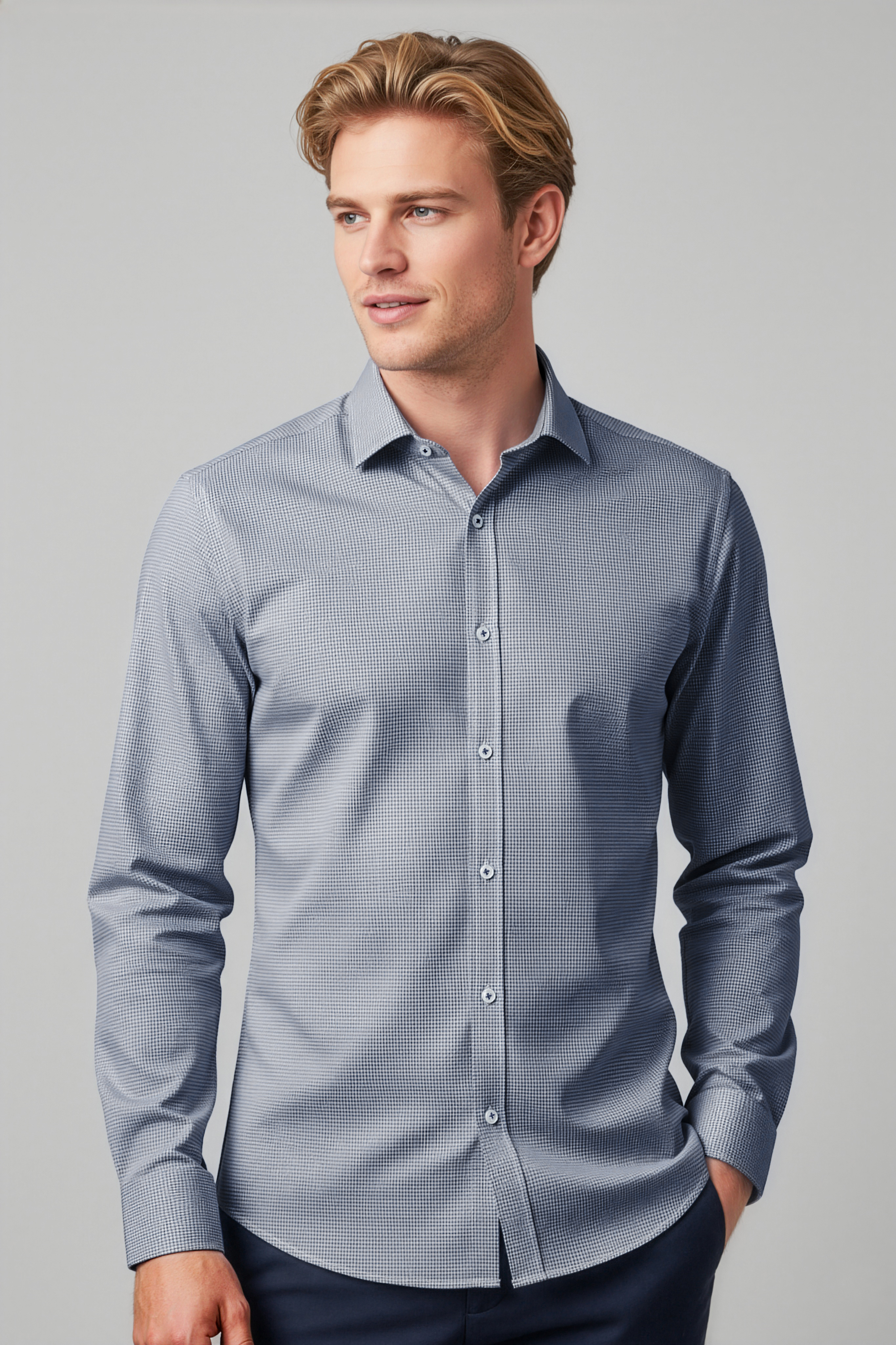 Bristol Mens L/S Tailored Shirt
