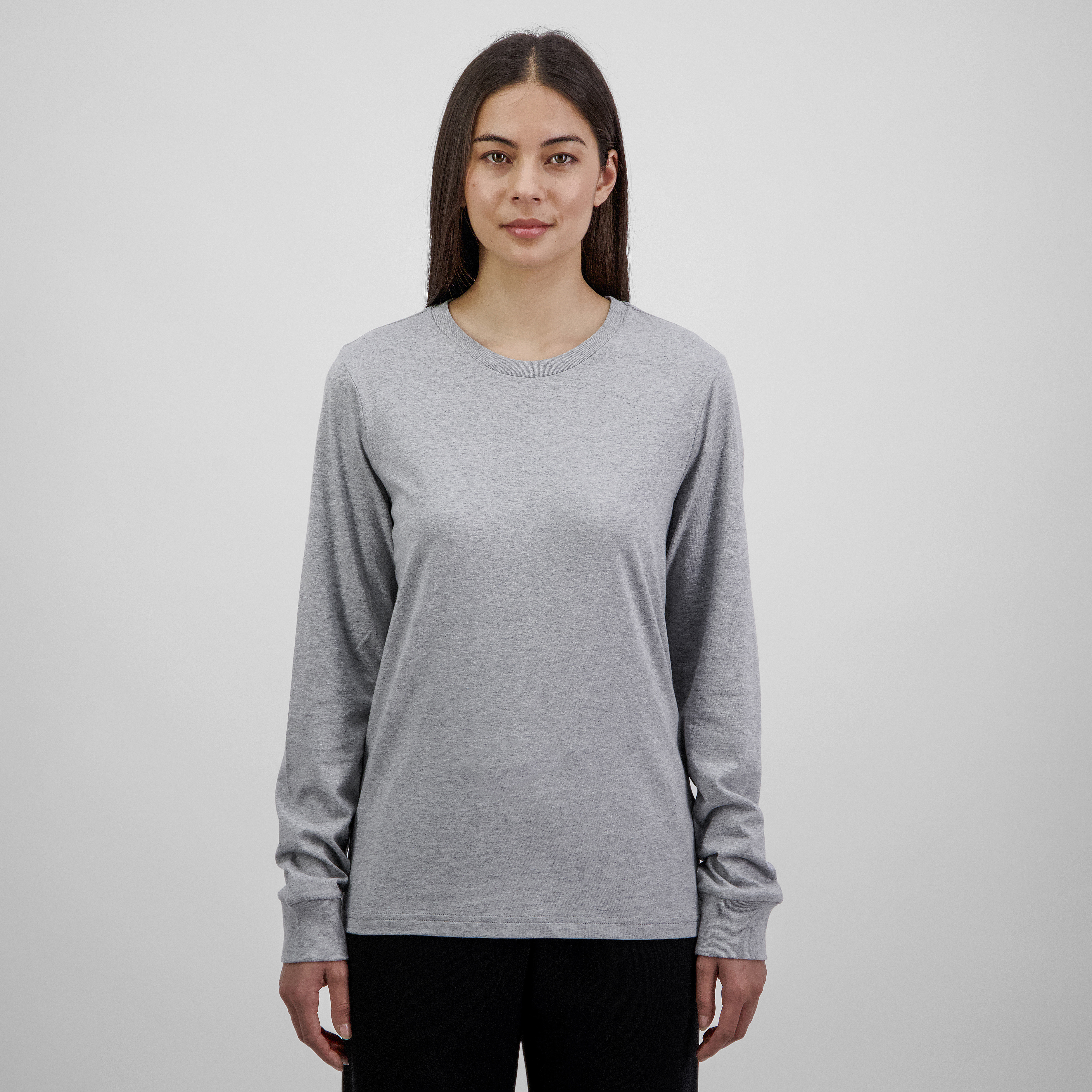 GOODMATES Womens Basis Long Sleeve Tee