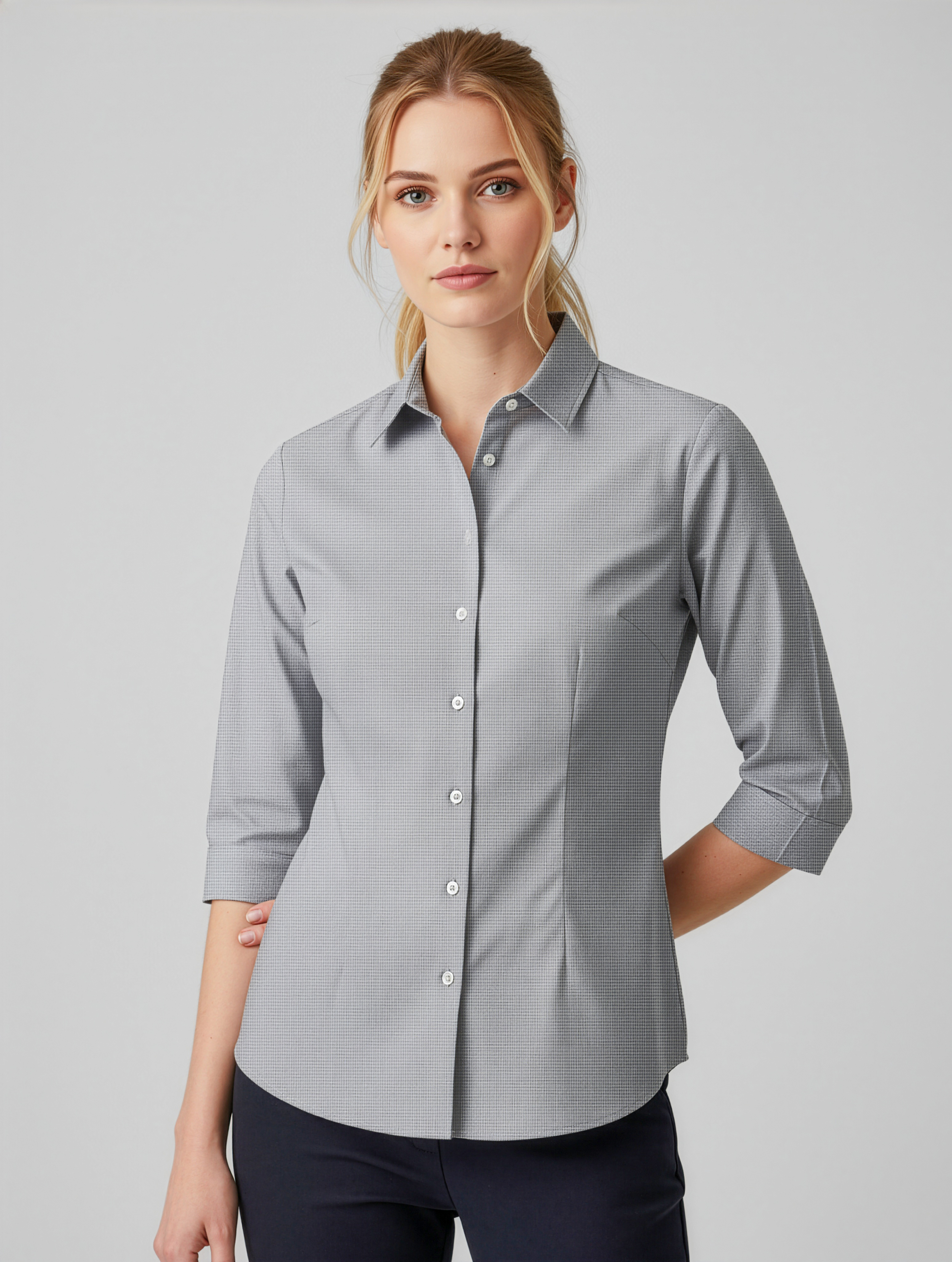 Biz Collection Ladies Jagger 3/4 Sleeve Shirts