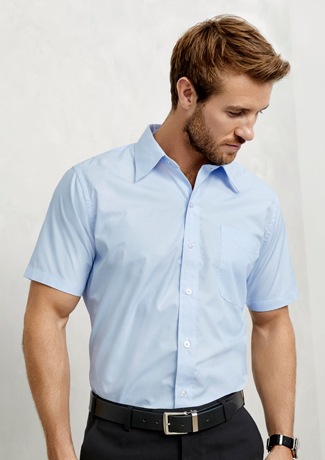 Biz Collection Mens Ambassador Short Sleeve Shirts