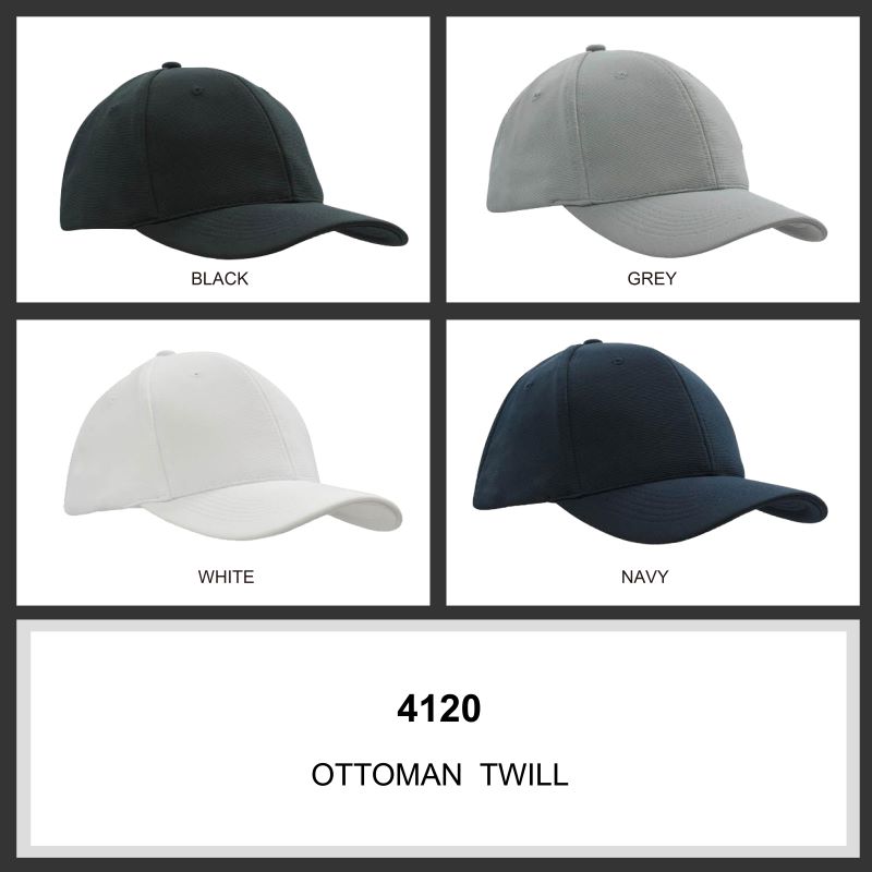 Headwear 6PNL Ottoman Twill Cap
