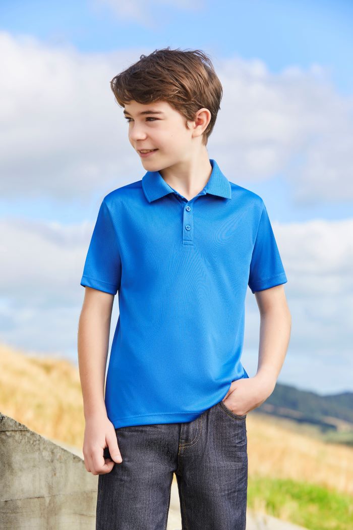 Kids Action Short Sleeve Polo