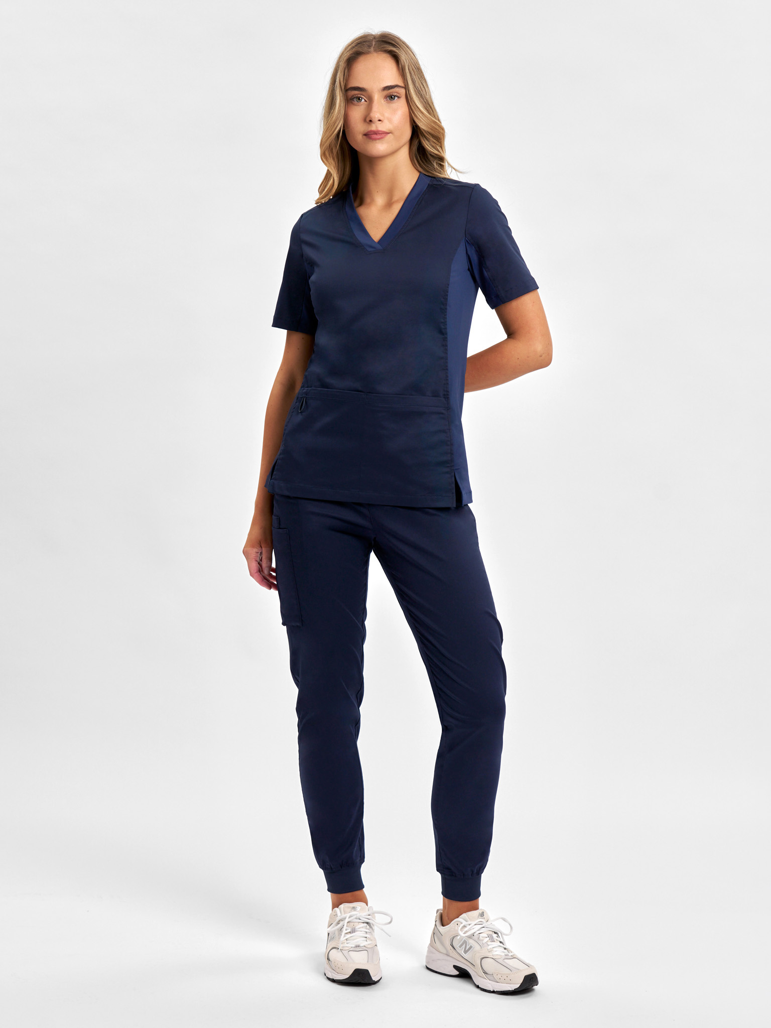 Biz Care Womens Riley Slim Leg Jogger Scrub Pant