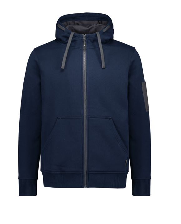 Unisex Zip Front Multi-Pocket Hoodie