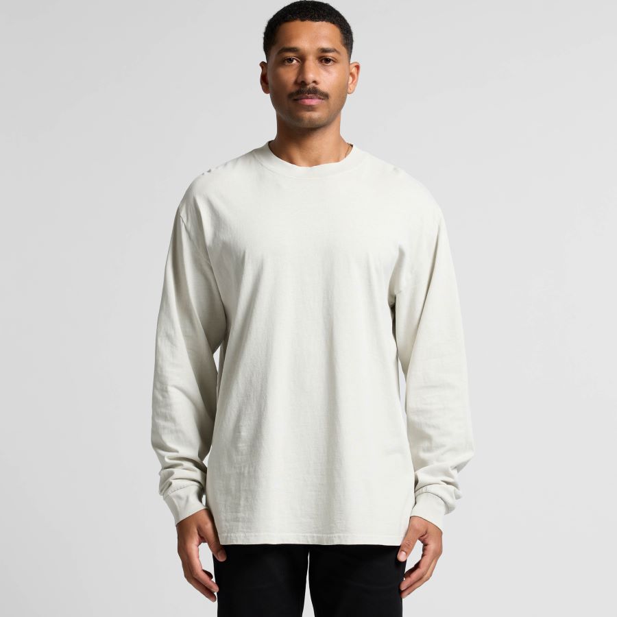 Mens Heavy Faded L/S Tee