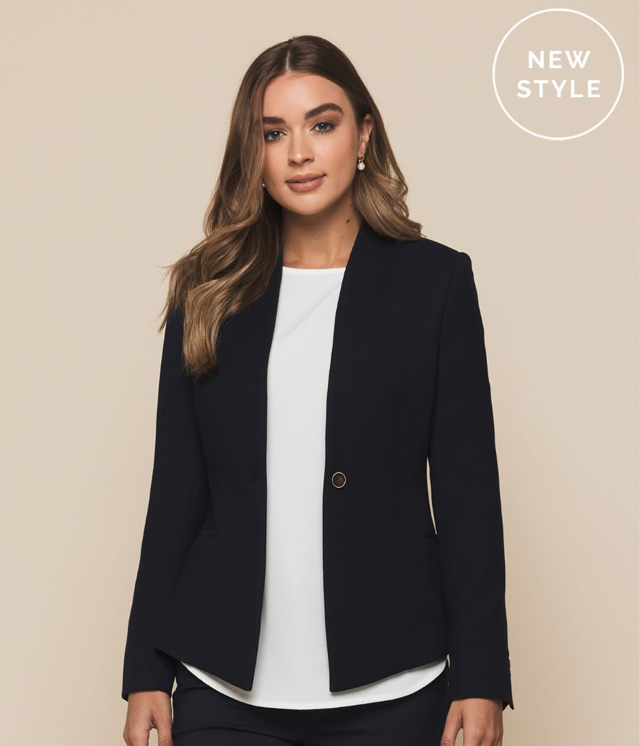 Bronte Womens Textured Crop Jacket