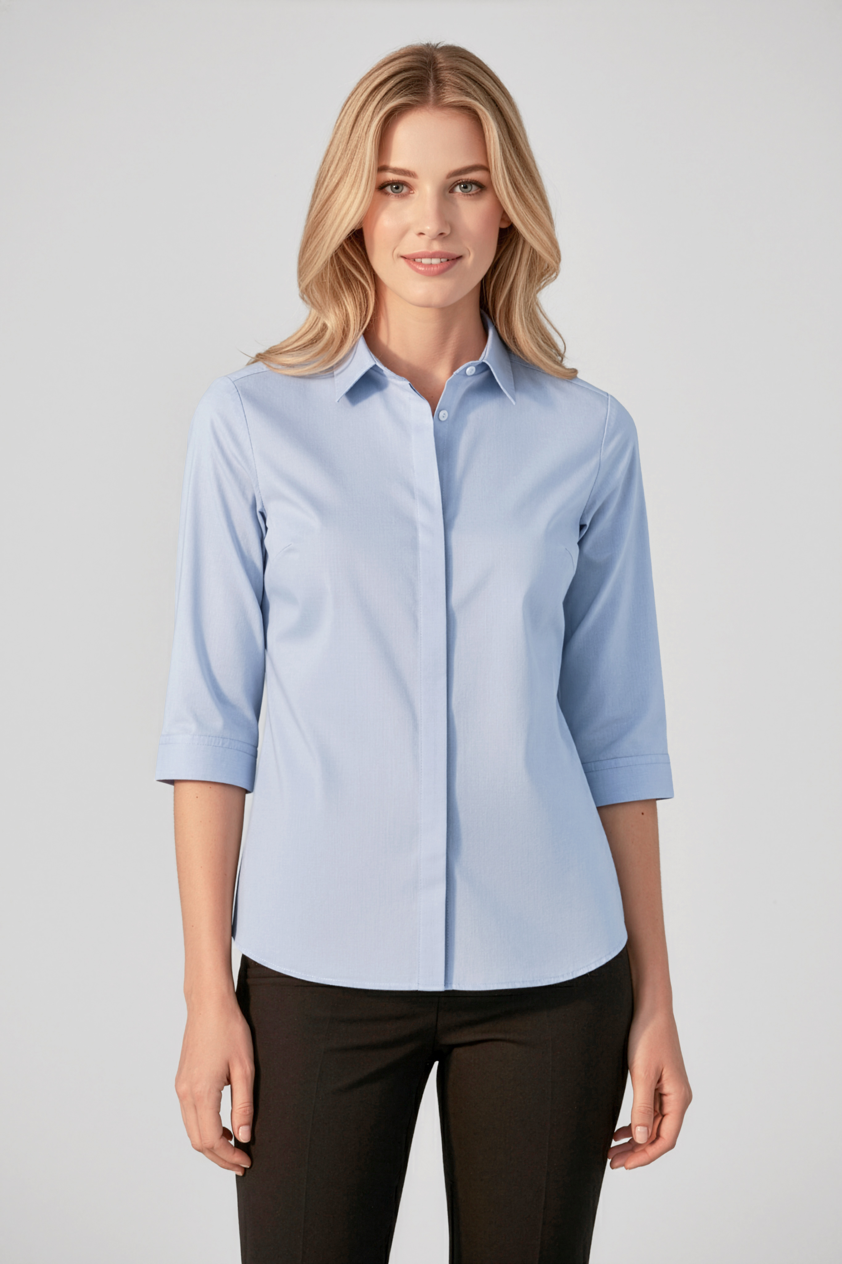 Biz Corporates Womens Charlie 3/4 Shirts