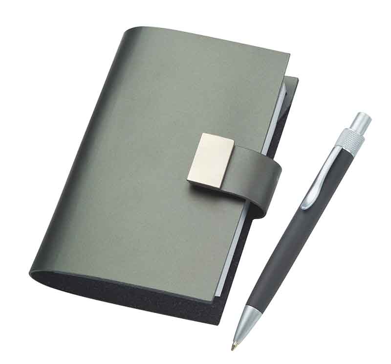 BMV Split Leather Jotter