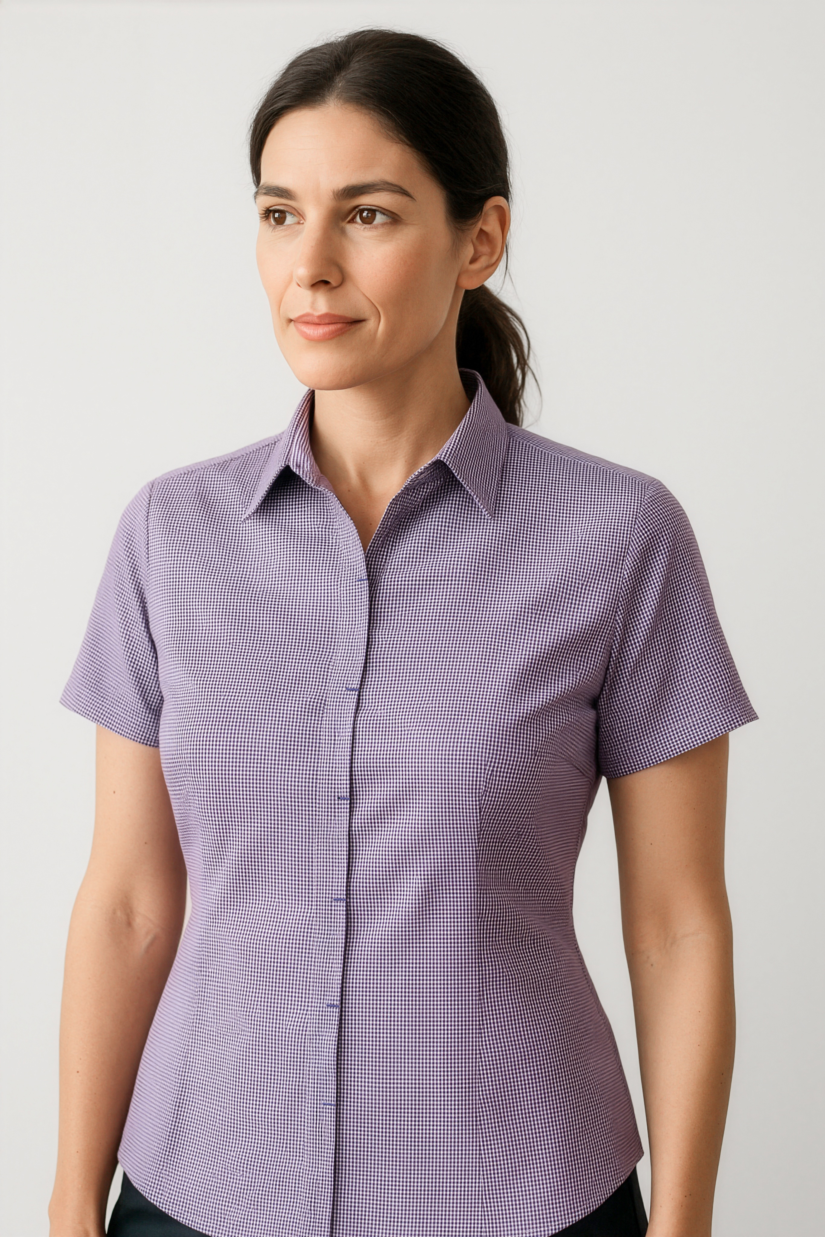 Biz Corporates Womens Newport Short Sleeve Shirts