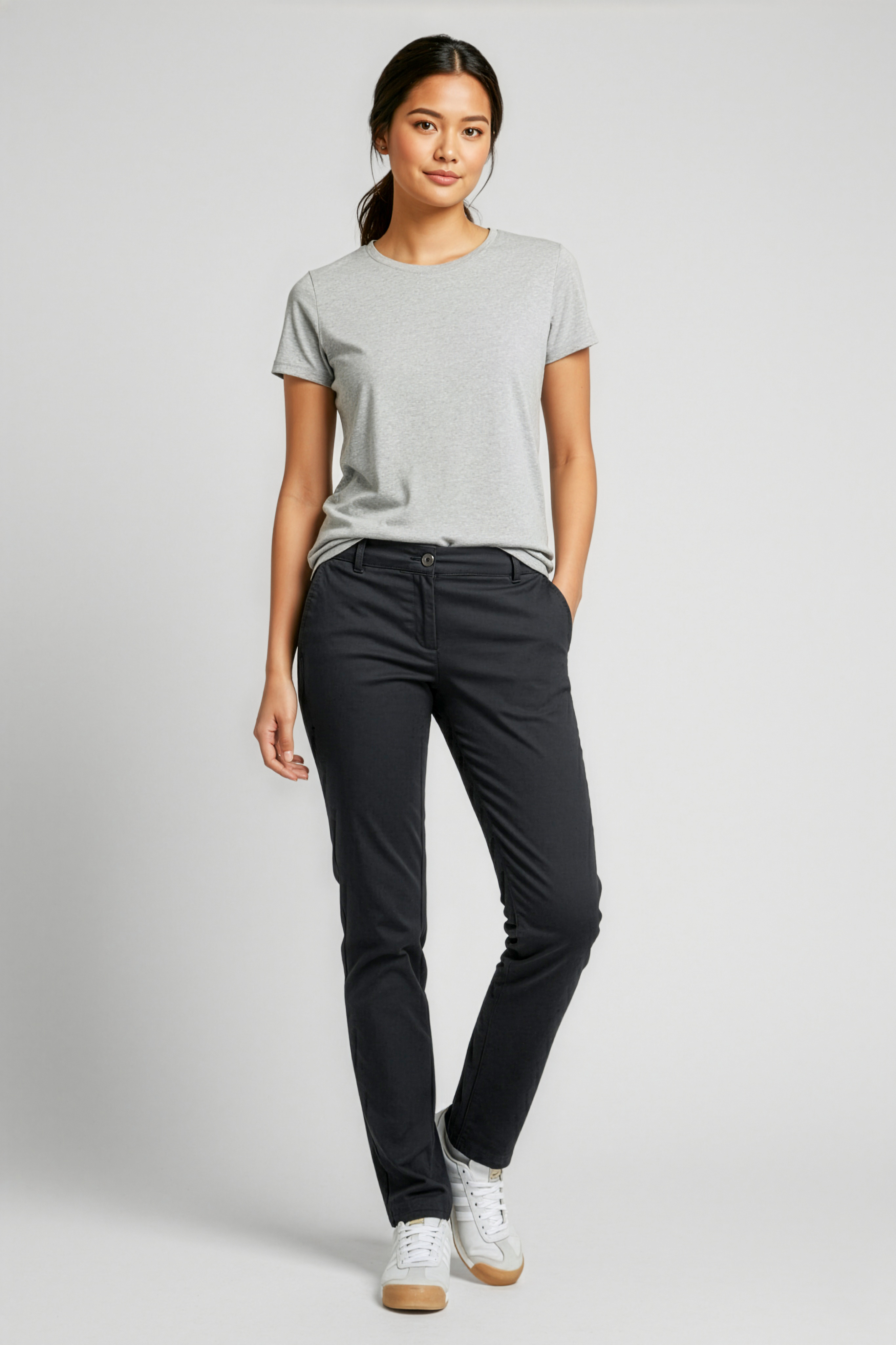 Biz Collection Ladies Lawson Chino Pant