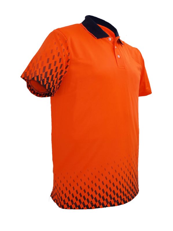 High Vis Gradient Polo